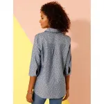 Джинсовая блузка Classic Basics, цвет Blue-Bleached - фото 2