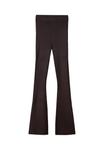 Брюки Bershka Trousers, Dark Brown - фото 4