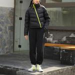 Женский пуховик Converse, цвет Black - фото 3