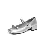 Туфли Мэри Джейн женские Red Dragonfly, цвет Moonlight Silver - фото 7