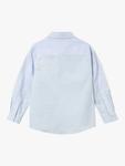 Детская панельная смарт-рубашка из хлопка Angel & Rocket, Blue/White - фото 6