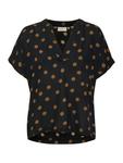 Блузка Kaffe, цвет black with mustang dot - фото 4
