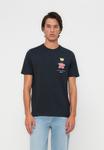 Футболка Lyle & Scott ROSE AND CROWN GRAPHIC, Dark Navy/Dark Blue - фото 3