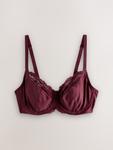 Бюстгальтер пуш-ап Next, Rose/Burgundy - фото 2