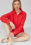 Блузка на пуговицах QS, красный - фото 4