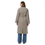 Пальто Pieces Marbel Long, серый - фото 2