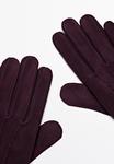 Перчатки Massimo Dutti Gloves, Bordeaux/Dark Purple - фото 4
