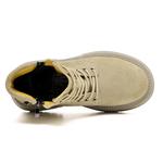 Мужские ботинки Martin Brown/Yellow YEDANI, Коричневые туфли без подкладки - фото 6