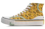 Line Friends X Canvas Shoes Women's High-top Yellow Lining - фото