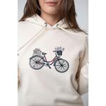 Женское худи службы экспресс-доставки Bavarian Caps, бежевый - фото 4