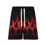 Шорты хлопковые с принтом flame Vision Of Super, черный - фото 3
