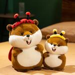 Трансформирующийся плюшевый сурок 27см/37см высота Bitter purchase - фото 7