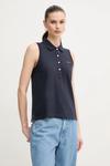 Топ Gant, темно-синий - фото
