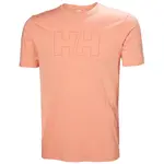 Футболка с коротким рукавом Helly Hansen Tech Logo, оранжевый - фото 3