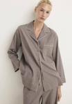 Блуза Mango Button-down blouse, Brown - фото
