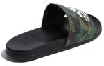 Шлепанцы Adilette Adidas Comfort Slide 'Black Camo' - фото 4