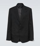 Вышитый хлопковый блейзер Winnie New York, черный - фото