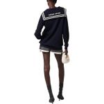 Свитер женский Miu Miu кашемировый, голубой/белый - фото 8