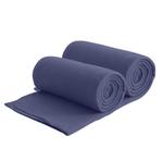 Флисовое одеяло wometo, 130x160 см, темно-синий - фото