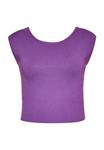 Топ myMo at night, фиолетовый - фото
