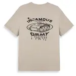 Футболка с коротким рукавом Grimey The Think Regular, бежевый - фото 2