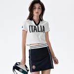 Футболка поло женская Kappa, темно-синий черный-906 - фото 11