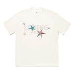 Футболка с рисунком звезды Li-Ning, бежевый - фото