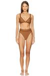 Верх бикини catina Simkhai, бронзовый - фото 4
