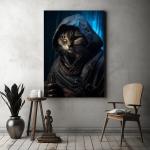 Картина на холсте Hustling Sharks Black Cape ll, синий - фото 3