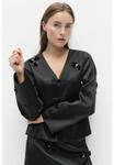 Блуза STOCKH LM Studio JUSTINE SATIN JACKET, Black - фото