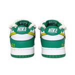 Nike Кроссовки Dunk Low Unisex черные белые зеленые - фото 5