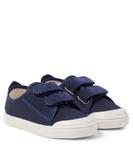 Холщовые кеды Il Gufo, синий - фото