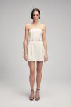 Платье-футляр adL, кремовый - фото