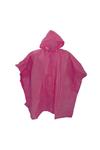 Легкое пончо от дождя Splashmacs, розовый - фото