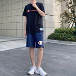 Шорты свободного кроска Japan Version Unisex Champion, белый - фото 11