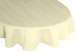 Вирт скатерть "LANGWASSER", овал Wirth 130х190 см, бежевый - фото