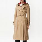 Тренч женский Burberry, абрикосовый - фото 4