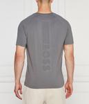 Футболка мужская Boss Green хлопковая, серый - фото 4