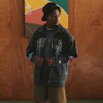 STARTER Куртка джинсовая унисекс серая NBA, Gray - фото 6