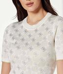 Свитер Рози 4г Regular fit Guess Jeans, экрю - фото 4