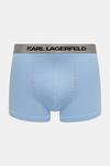 Боксеры 3 шт Karl Lagerfeld, синий - фото 2