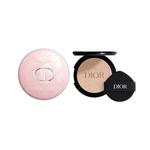 DIOR Lock Makeup Cushion Pink Glossy Finish Wicker Pattern Case набор косметики Natural Concealing 13g+Shell - фото 4