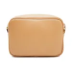 Кожаная сумка-мессенджер Patrizia Pepe, бежевый - фото 2