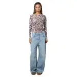 Лонгслив Noisy May Judith Mesh, белый - фото 6