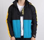 Куртка adidas neo M Cs wb 2 Splicing Sports Jacket Black, черный - фото 2