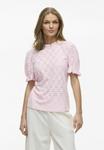 Блуза VILA, светло-розовый - фото
