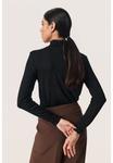 Топ с длинными рукавами SLHANADI ROLLNECK LS Soaked in Luxury, черный - фото 3