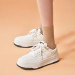 Кеды, скейтборд обувь женская низкая Malemonkey, бежевый - фото 10