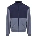 Толстовка Urban Classics Colour Block Polar Fleece full zip, синий - фото 3