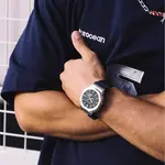 CASIO Часы Unisex Liquid Crystal/Analog Dual Display Series Black Watch, Blue Dial - фото 11